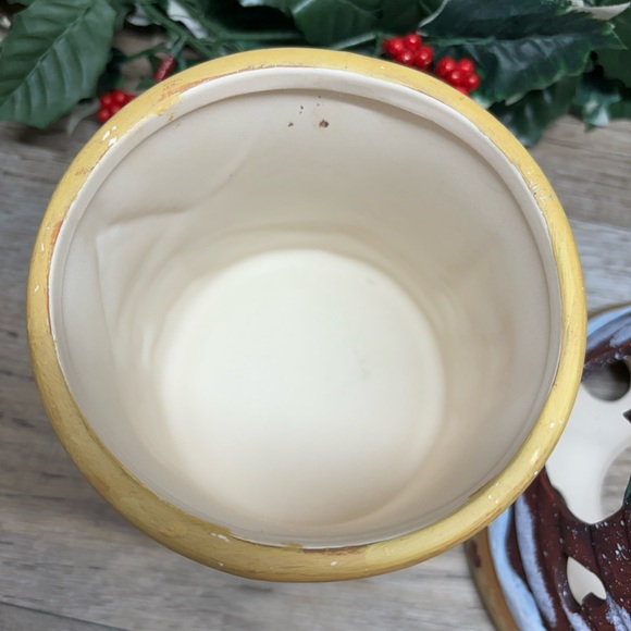 Kathy Hatch Collection "Sugar Maple" Ceramic Jar Candle Holder - Picture 7 of 15